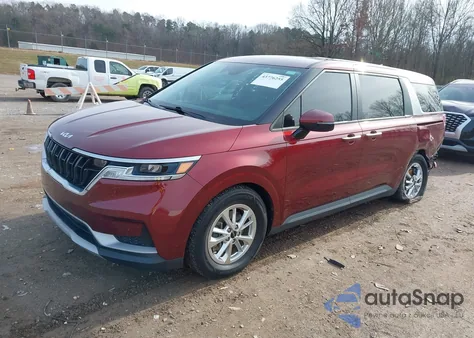 2022 Kia Carnival Mpv Lx Seat Package из США, поврежденный, VIN KNDNB4H30N6080510